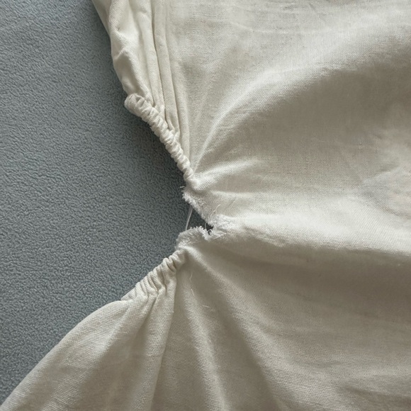 NWOT Princess Polly mayzie mini dress WHITE size 6 - Picture 4 of 6